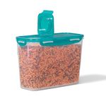 Starfrit LocknLock Plastic Pantry Container - 81oz/2.4L - Airtight - 4-Sided Locking Flip-Top Lid