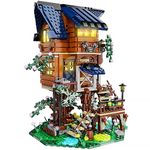 VATOS Tree House STEM Building Toy, 1155PCS Creative Building Set for Kids with LED Light | 4 Seasons in 1 Treehouse Building Bricks Forest House for 6 7 8 9 10+ Girls Boys Christmas Birthday Gift