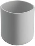 Alessi Toothbrush Holder, Stainless Steel, White, One Size