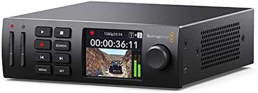 Blackmagic Design HyperDeck Studio HD Mini Studio-Recorder Black