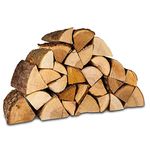 Logpile Kiln Dried Premium Fire Logs, 240kg, For Wood Burners, Stoves, Fireplaces & Home Fires, Hot & Long Burning Hardwood Logs, Sustainably Sourced Quality Fire Wood