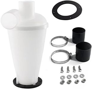 Cyclone Dust Collector Dust Collection Dust Separator Shop Vac Accessories (White)