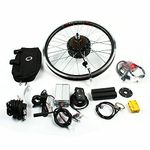 Bathrena 20-Inch Electric Bike Conversion kit|250W/1000W-LED Electric Bicycle Hub Motor 36V/48V Electric Bike Front/Rear Conversion kit Motor E-bike Conversion kit (36V250W Rear)