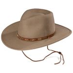 Stetson Men's Twstfe, Mushroom, X-Large