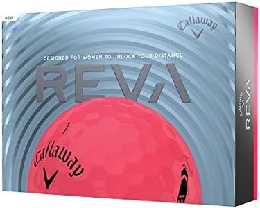 2021 Callaway REVA Golf Balls, Pink, One Size
