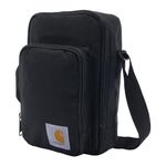 Carhartt Zip, Durable, Adjustable Zipper Closure, Essential Crossbody Bag (Black)