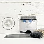 Furniture Glaze - Antique Patina Special Effects Glaze for Chalk Style Furniture Paint, Eco-Friendly Wood Stain, 6 Color Choices - Graphite [Black] - Pint (16 oz)
