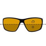 Fortis Vistas Polarised Fishing Sunglasses - UV400 Protection - Switch (Photochromic) Lens (VA004)