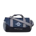 NIVIA Beast Gym Bag-4 Polyester/Unisex Gym Bags/Shoulder Bag for Men & Women with Separate Shoes Compartment/Carry Gym Accessories/Fitness Bag/Sports & Travel Bag/Sports Kit (Navy Blue) One Size