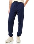 Fruit of the Loom Men's Elasticated Cuff Classic Jog Pants, Deep Navy, Medium