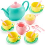 JOYIN 18PCS Pretend Role Play Tea P
