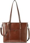 BOSTANTEN Women Leather Laptop Tote