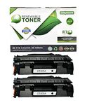 Renewable Toner 05A MICR Replacement for HP 05A CE505A CE505D | HP Laser Printers P2035 P2035N P2055DN 2055DN 2035N P2030 P2050 P2055D P2055X | Check Printer Ink Cartridge (Pack of 2)