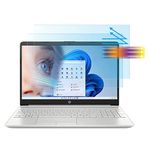 2 Pack 15.6 inch Laptop Screen Protector Blue Light Anti Glare Filter for HP Envy X360 15.6/Pavilion 15.6/ victus 15.6 /ProBook 15.6/EliteBook 15.6/OMEN 15.6/, Eye Protection Computer Protector 16:9