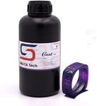 Siraya Tech Cast 3D Printer Resin Castable LCD UV-Curing Resin Easy to Print Use and Burn High Resolution 405nm Photopolymer Resin for Making jewelries and Metal Parts (Purple, 1kg)