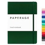 PAPERAGE Lined Journal Notebook, (D