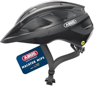 ABUS Macator MIPS road bike helmet - bike helmet for beginners with peak - suitable for people with pigtails - for men and women