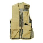 Artist Unknown Mens Shooting 240M SHTNG Vest RH Khaki 2X, Khaki, 2X US