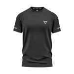 Mens Short Sleeve T-Shirts Workout Athletic Fit Moisture Wicking Fast Drying Reflective Logo Sports T-Shirts Tops