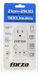 Forza- Voltage Protector- 18,000A Protector, 900 Joules, 350 Degree Rotation Function, 3 LED Indicators- Brownout Surge Plug