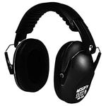 Ear Defenders Children – Ear Protection & Noise Cancelling Kids Ear Defender Age 3-16 Year - Foldable & Adjustable Headphones Autism for Baby – 26db SNR (Black, One Size Kids)