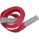 Ferreterro Web Sling - 5 Ton Capacity/5 Mtr, Red