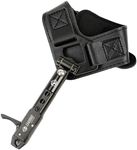 LWANO Archery Compound Bow Release Aids Trigger 360° Adjustable Wristband Release Aids for Adults Youth Kids Hunting Shooting Accessories (Black)