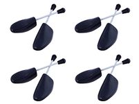 SHOESHINE shoe tree (4 Pair) travel shoe shaper stretcher - Large size UK 9 to 12 men shoe trees