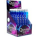Quivers Blue Raspberry Vodka Shots, 14% ABV, 25 x 20ml