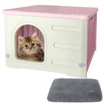 Plastic Outdoor Cat House