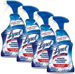 Lysol Power Bathroom Foamer Spray, 22 Fl Oz (Pack of 4)