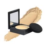 SUGAR Cosmetics - Powder Play - Beige Banana Compact - For Colour Correction or to Mask Shine - Oil-Controlling, Smooth Application, Long Lasting Matte Finish Suitable For All Skin Types (6 gm)