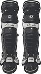 Champion Sports 13"L Double Knee Full Wing Shin Guards with Wrap-around Padding - Ages: 9-12