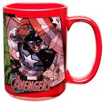 Zak Designs AVNX-1590 Avengers Large Ceramic Coffee Mug, Multi-Colour