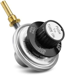 Gas Grill Control Valve with Knob for Masterbuilt Smoke Hollow 205 FM205 Replace Part 205-REG Regulator Valve