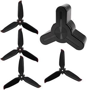 EMSea 2 Pairs 5328S Propellers with Propeller Storage Case Compatible with DJI FPV Combo Drone Accessories 5328S Propellers Blades with Anti-Fall Protection Box