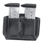 Gould & Goodrich B851-3 Gold Line Double Mag Case With Belt Loops (Black) Fits BERETTA 84, 9mm, .40 (all); COLT 9mm, .40, 10mm, .45 (all); H&K P2000, P2000SK, P30; KIMBER all except Polymer; SIG 9mm, .357, .40, .45 (all), 250 COMPACT 9MM, 40, .357; RUGER 9 mm, .40, .45 (all); SW M&P COMPACT 9MM, .357, .40, SW M&P 9MM, .40, .357, all except Sigma; SPRINGFIELD XD 3, XD 4, XD Tactical; TAURUS 24/7; WILSON SENTINEL ULTRA COMPACT, CQB COMPACT, STEALTH, TACTICAL, CQB, PROTECTOR, TACTICAL, ELITE.