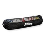 Mitre Tubular Football Bag, Black, One Size