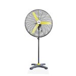 HAVAI 36 inches BLDC Pedestal Fan | 3-Blade Design | Energy Efficient 30W-260W | 700-1200 RPM | 21000 m�/hr Airflow | 100-Foot Air Throw | 4 Speed Options | 1-Year Warranty