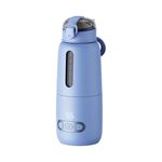SYSVENT The Future Portable Water Warmer for Baby Formula 300ml Capacity Precise Temperature Control Built-in Battery Wireless Instant Water Warmer Electric Kettles for Car Travel Outdoor - Blue