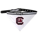 Pets First Collegiate South Carolina Gamecocks Pet Bandana, Medium