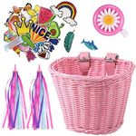 Kid's Bicycle Basket Streamers Set,