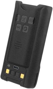 BAOFENG UV-9R Battery,4800mAh Type-C Charge BL-9 Li-ion 7.4V Replacement Radio Battery for UV-9R Plus Pro UV-9G BF-T57 GMRS-9R UV-XR