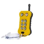 SRP Single Speed Crane Wireless Radio Remote Control 6 Push Button Switch Industrial Channel Electric Lift Hoist Radio Switch Receiver (6+2) Button - 24V DC