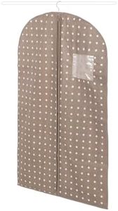 Compactor Clothes Cover Bag, Short Length for Jackets and Suits, Zip Closure, Rivoli Range, Brown/White, 60 x 100 cm, RAN4390, Non Woven 75G, S