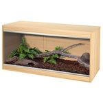 Other Vivexotic Repti Home Vivarium Medium Oak 862x375x421mm, clear