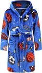SWMSTUPF Kids Robe Boys Hooded Flee
