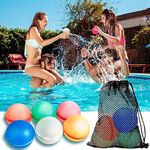 Water Balloons, Water Balloons Set of 6, Assorted Colors