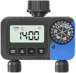 Sprinkle Timer Water Timer for Garden Hose: Irrigation Timer System for Yard Lawn with 2 Outlets - Smart Programmable Watering Timer