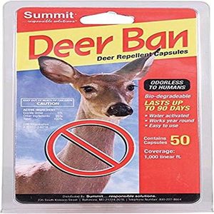 Summit Responsible SOLUTN 2001 50 Count Deer Ban Deer Repellent Capsules